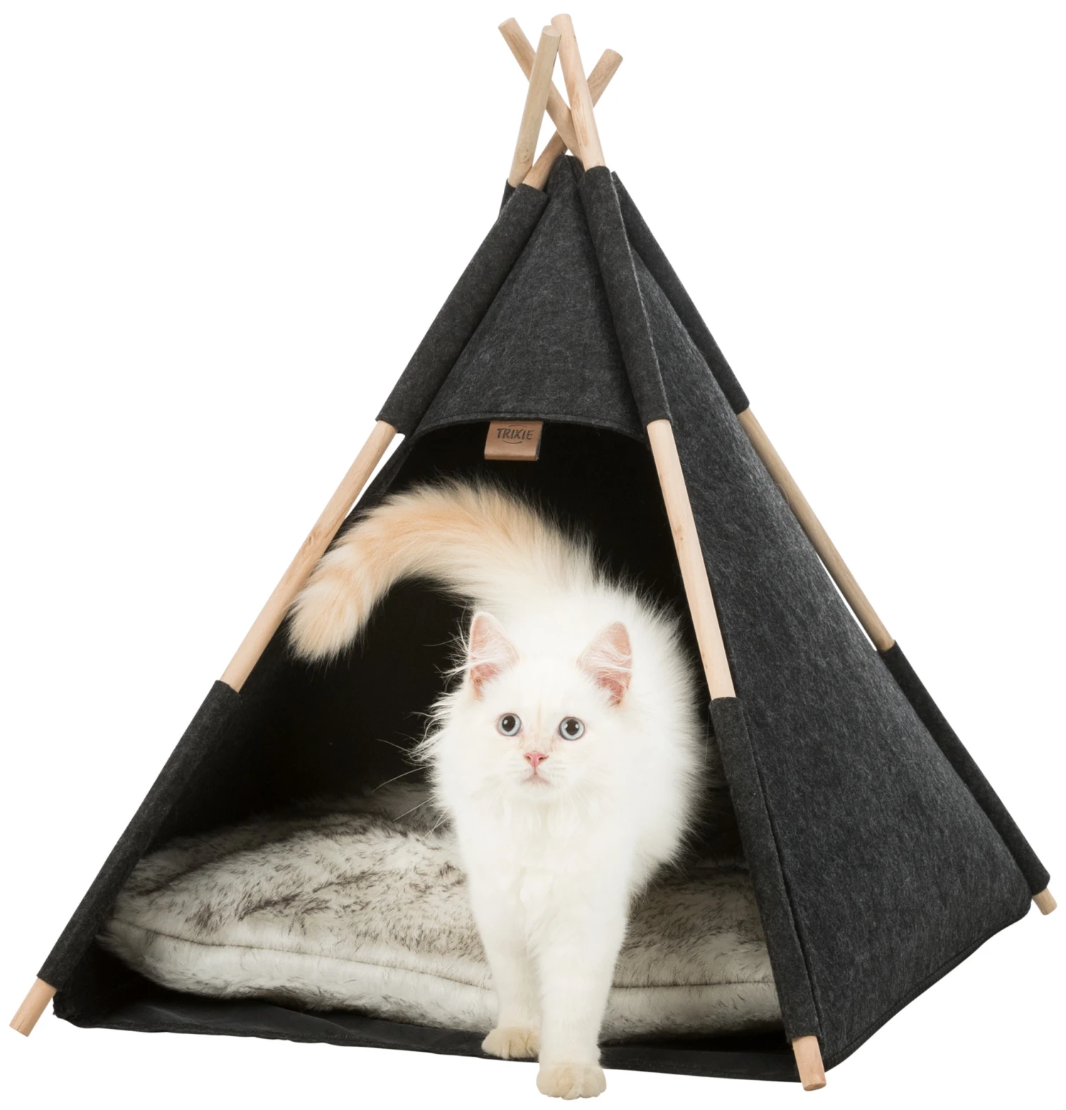 Trixie Abri Tipi En Feutre 55 × 65 × 55 Cm 2 Trixie Abri Tipi En Feutre 55 × 65 × 55 Cm – Image 2