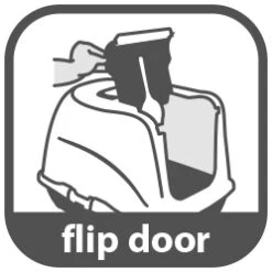 Flamingo Bac à Litière Loki Gris M 38x50x37cm -Pet Market Soldes 0f44f1be7865f27c028e88c7317e17830cdf4697e9284605d22c1bbc04c7ea60