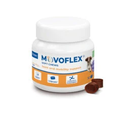 Virbac MOVOFLEX 30 BOUCHEES -Pet Market Soldes 309951 Packshot Movoflex M 3 FR 4g x30 right