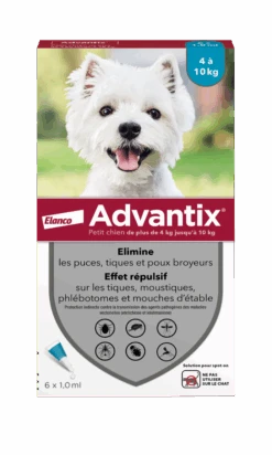 Advantix Petit Chien 4-10Kg 10 Advantix Petit Chien 4-10Kg -Pet Market Soldes 4007221021018 advantix petit chien 6 pipettes 3