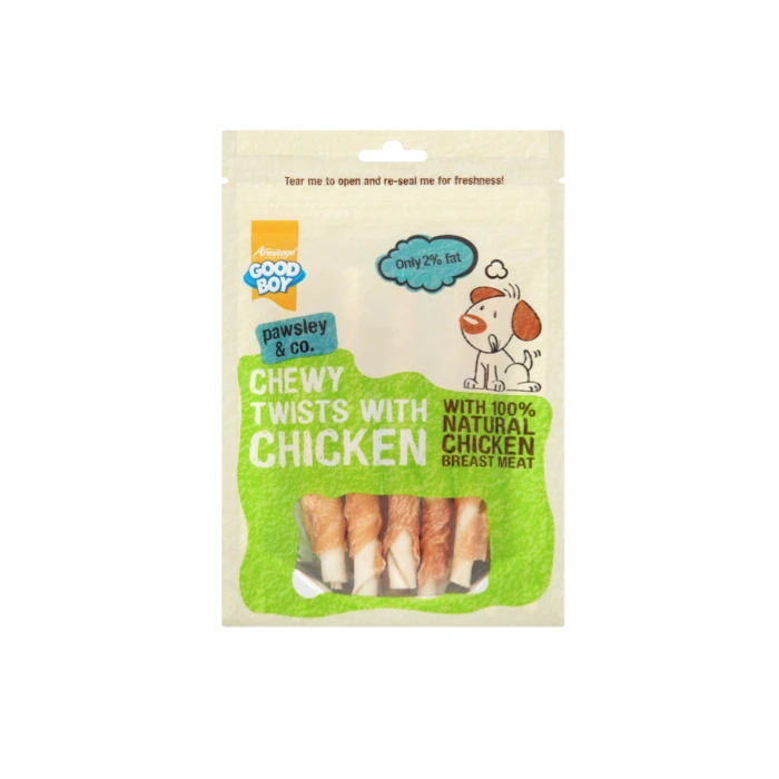 Torsade Chewy Twists Au Poulet Good Boy 350g 1 Torsade Chewy Twists Au Poulet Good Boy 350g