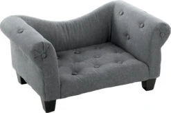 Flamingo Sofa Maximilien Gris 71x45x34cm 11 Flamingo Sofa Maximilien Gris 71x45x34cm -Pet Market Soldes 520605 E 01