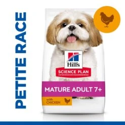 Hill's Science Plan Mature Adult Small & Mini Croquettes Pour Petit Chien Sénior Au Poulet -Pet Market Soldes 52742025407 2 science plan chien g small mini croquettes poulet