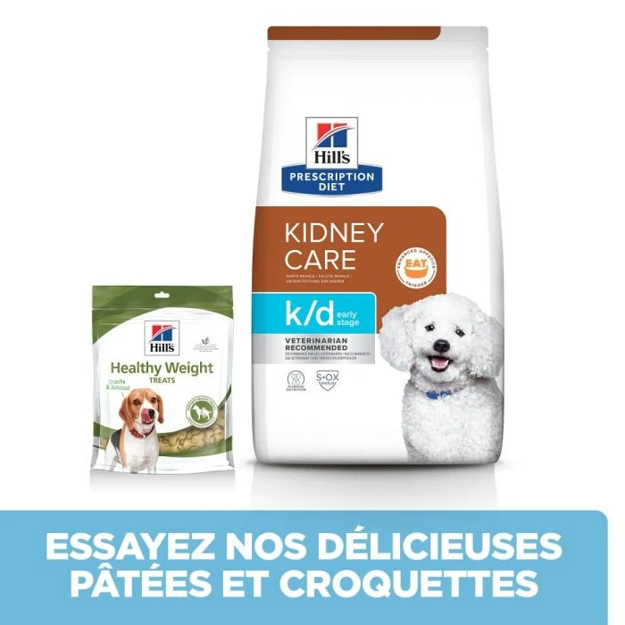 Hill's Prescription Diet K/D Early Stage Croquettes Pour Chien Au Poulet 1 Hill's Prescription Diet K/D Early Stage Croquettes Pour Chien Au Poulet