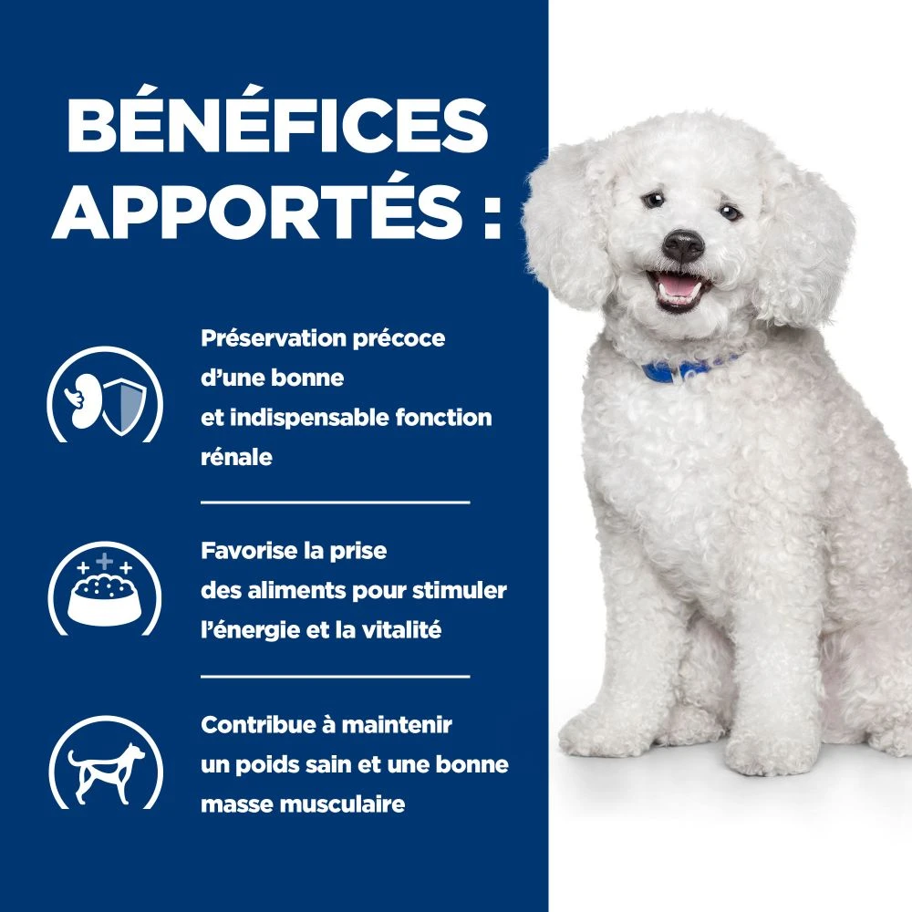 Hill's Prescription Diet K/D Early Stage Croquettes Pour Chien Au Poulet 4 Hill's Prescription Diet K/D Early Stage Croquettes Pour Chien Au Poulet – Image 4