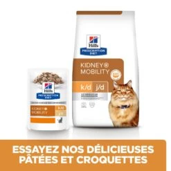 Hill's Prescription Diet K/D + Mobility Croquettes Pour Chat Au Poulet -Pet Market Soldes 52742044767 3 prescription diet chat k d mobility croquettes poulet 1