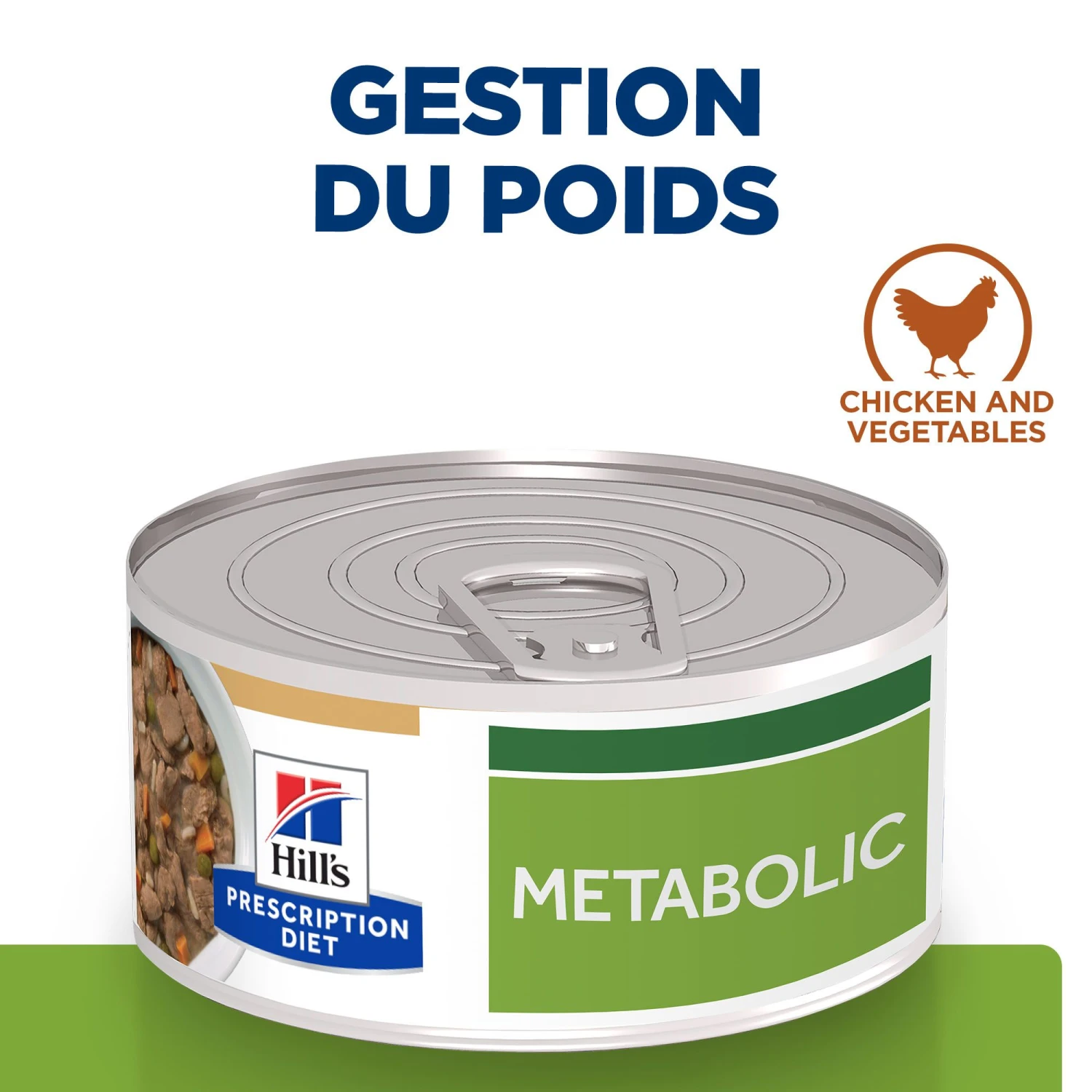 Hill's Prescription Diet Metabolic Mijotés Pour Chien 24x156g Poulet Et Légumes 2 Hill's Prescription Diet Metabolic Mijotés Pour Chien 24x156g Poulet Et Légumes – Image 2