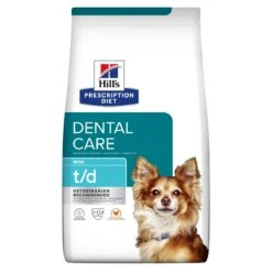 Hill's Prescription Diet T/D Pour Petit Chien -Pet Market Soldes 52742402109 1 prescription diet chien t d mini croquettes poulet