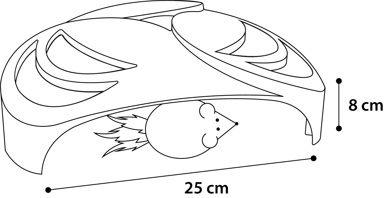 Flamingo Jouet Pour Chat Rouleau Helico 3 Flamingo Jouet Pour Chat Rouleau Helico – Image 3