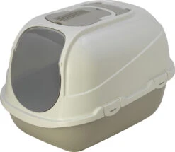 Flamingo Bac à Litière Hera Gris XL 49x66x46cm -Pet Market Soldes 679ffa6b77e126bed13b7433942d20ef23a69284937c114500bb5a9befe50a3e