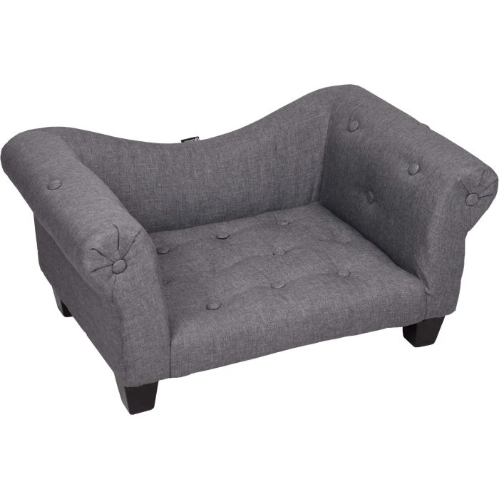 Flamingo Sofa Maximilien Gris 71x45x34cm 1 Flamingo Sofa Maximilien Gris 71x45x34cm