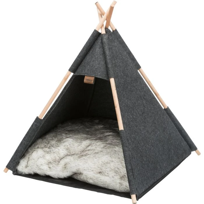 Trixie Abri Tipi En Feutre 55 × 65 × 55 Cm 1 Trixie Abri Tipi En Feutre 55 × 65 × 55 Cm