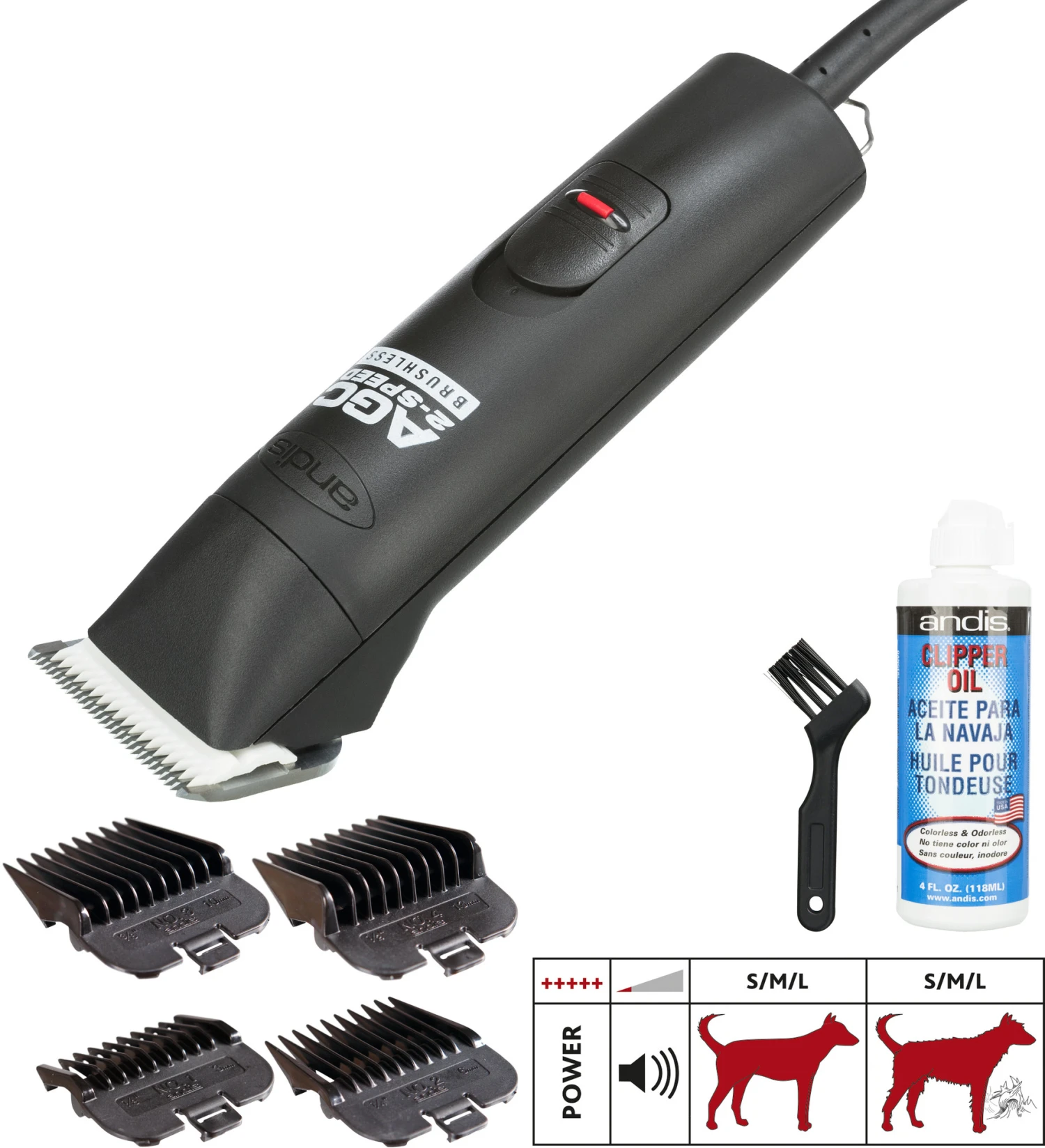 Trixie Set De Tonte Andis Type Agcb 24 W 3 Trixie Set De Tonte Andis Type Agcb 24 W – Image 3