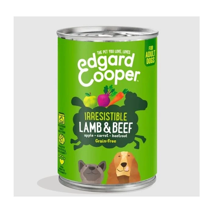 Edgard & Cooper Edgard&Cooper Pâtée Pour Chien à L'agneau - 6x 400g 1 Edgard & Cooper Edgard&Cooper Pâtée Pour Chien à L'agneau - 6x 400g