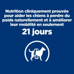 HILL'S PRESCRIPTION DIET METABOLIC + MOBILITY GESTION DU POIDS BOÎTES POUR CHIEN 12X370G -Pet Market Soldes Hills prescription diet chien metabolic mobility boites poulet 3 FR