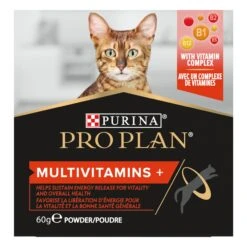 Purina PRO PLAN MULTIVITAMINS+ CHAT ALIMENT COMPLEMENTAIRE - 60G -Pet Market Soldes PRO PLAN MULTIVITAMINS CAT SUPPLEMENT 60G 2 FR