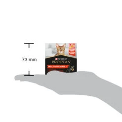 Purina PRO PLAN MULTIVITAMINS+ CHAT ALIMENT COMPLEMENTAIRE - 60G -Pet Market Soldes PRO PLAN MULTIVITAMINS CAT SUPPLEMENT 60G 4 FR