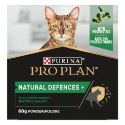 Purina PRO PLAN NATURAL DEFENCES+ CHAT ALIMENT COMPLEMENTAIRE - 60G -Pet Market Soldes PRO PLAN NATURAL DEFENCES CAT SUPPLEMENT 60G 2 FR