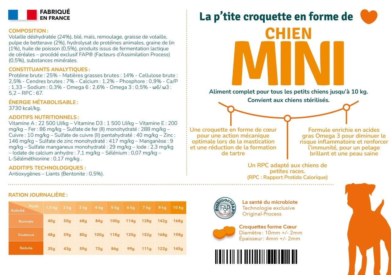 Préférence Chien Mini 3Kg 3 Préférence Chien Mini 3Kg – Image 3