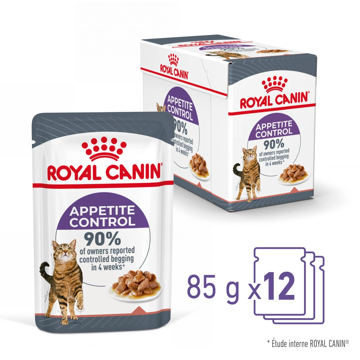 Royal Canin Appetite Control En Sauce Pour Chat 12 Sachets De 85g 3 Royal Canin Appetite Control En Sauce Pour Chat 12 Sachets De 85g – Image 3