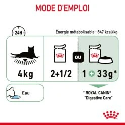 Royal Canin Digestive Care En Sauce Pour Chat 12 Sachets De 85g -Pet Market Soldes Royal Canin Digestive Care Gravy Chat FR 11