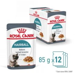 Royal Canin Hairball Care En Sauce Pour Chat 12 Sachets De 85g -Pet Market Soldes Royal Canin Hairball Care Gravy Chat FR 03