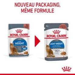 Royal Canin Light Weight Care En Sauce Pour Chat 12 Sachets De 85g -Pet Market Soldes Royal Canin Light Weight Care Gravy Chat FR 04