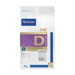 Nouvelles versions 11 Virbac HPM Dermatology D1 Chat 3Kg