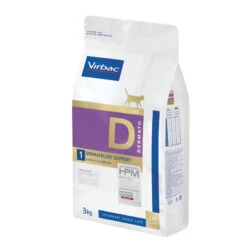 Nouvelles versions -Pet Market Soldes VET HPM Chat Dermatology Support 3Kg 1 FR