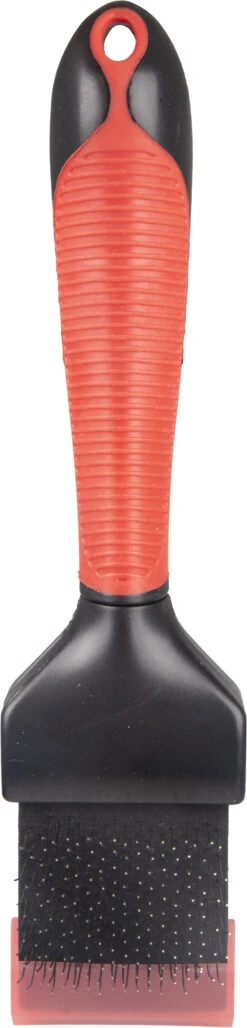 Flamingo Brosse Slicker Douce S 2in1 + Poignée -Pet Market Soldes a623abe0fed32a61640d0003da375f3d4844738f88c44aab7ec9f7df236a63b5