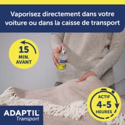 ADAPTIL SPRAY TRANSPORT 20ML 11 ADAPTIL SPRAY TRANSPORT 20ML -Pet Market Soldes adaptil spray 3 FR