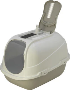 Flamingo Bac à Litière Hera Gris XL 49x66x46cm -Pet Market Soldes c1743b85e8e0255ed165bcf12640f9fbe9a4a4831526ce8a36a63b27dda3c413