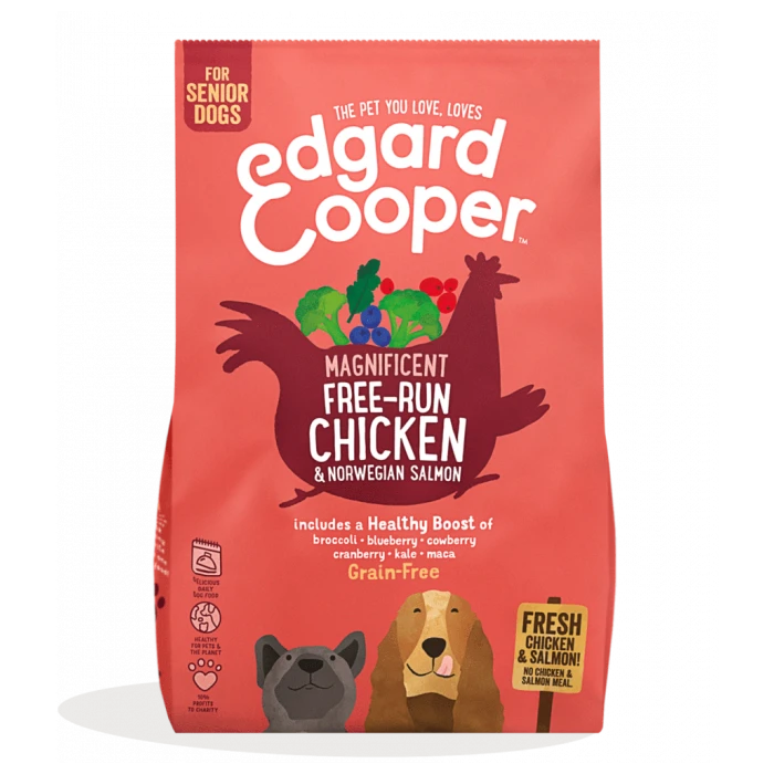 Edgard & Cooper Croquettes Pour Chien Sénior - 12kg 1 Edgard & Cooper Croquettes Pour Chien Sénior - 12kg