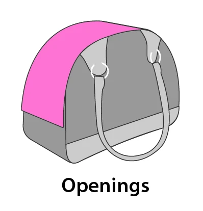 Flamingo Sac De Transport Chloe 1 - 41x20x31cm 3 Flamingo Sac De Transport Chloe 1 - 41x20x31cm – Image 3