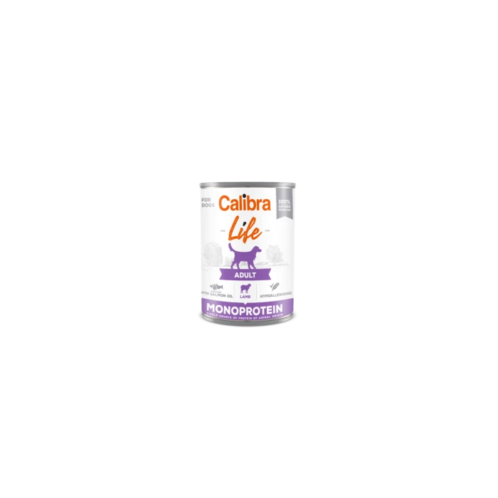 Calibra Life Adult Monoprotéine Agneau Pour Chien - 6 X 400g 1 Calibra Life Adult Monoprotéine Agneau Pour Chien - 6 X 400g