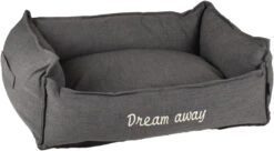 Flamingo Panier Dream Away Rectangulaire Fermeture Eclair Gris 70x50x25cm -Pet Market Soldes e8f843c3538b6d89552cf00d94b26f60cc7e2aa37f0f7a7fd095b7969fadf1aa