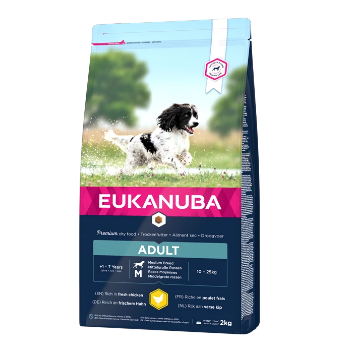 Eukanuba Adult Medium Breed Pour Chien 12kg 1 Eukanuba Adult Medium Breed Pour Chien 12kg