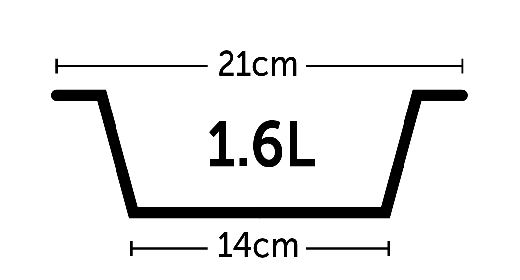 Flamingo Gamelle Double Otis 2x21cm 1,5l 4 Flamingo Gamelle Double Otis 2x21cm 1,5l – Image 4