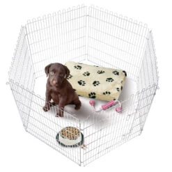 Flamingo Cage Pour Chiots 160cm Dia./100 Cm High -Pet Market Soldes fcb419da187ad8bf071f8a6b1f2dfa955aab21093748a835d3b47c5784af1e9b