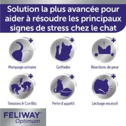 FELIWAY Optimum Diffuseur 21 FELIWAY Optimum Diffuseur -Pet Market Soldes feliway optimum diffuseur 1recharge 3 FR 1