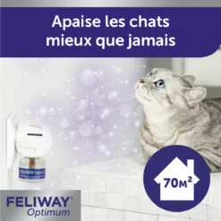 FELIWAY Optimum Diffuseur 22 FELIWAY Optimum Diffuseur -Pet Market Soldes feliway optimum diffuseur 1recharge 4 FR 1