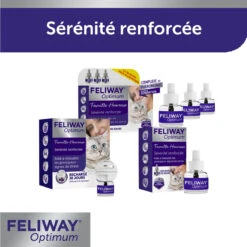 FELIWAY Optimum Diffuseur 25 FELIWAY Optimum Diffuseur -Pet Market Soldes feliway optimum diffuseur 1recharge 5 FR 1