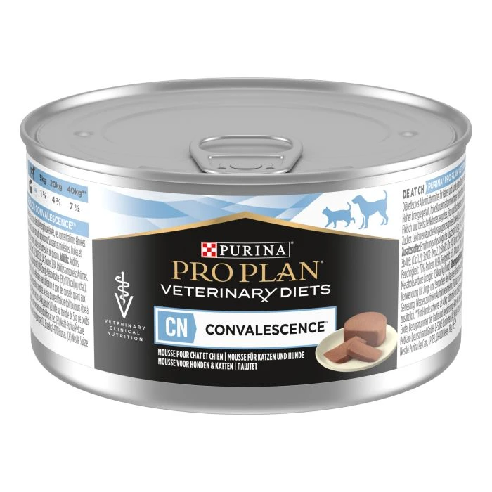 Purina Pro Plan Veterinary Diets CN Convalescence Chien Et Chat Boîtes 24x195g 1 Purina Pro Plan Veterinary Diets CN Convalescence Chien Et Chat Boîtes 24x195g