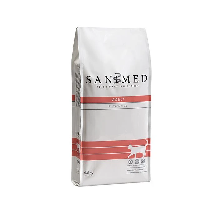 Sanimed Adulte Croquettes Pour Chats 4,5kg 1 Sanimed Adulte Croquettes Pour Chats 4,5kg