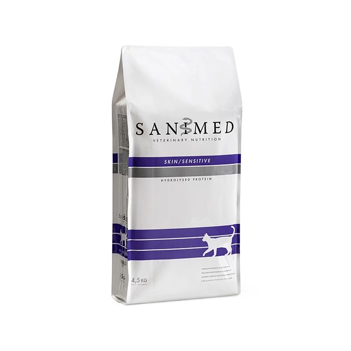 Sanimed Skin/Sensitive Croquettes Pour Chats 4,5kg 1 Sanimed Skin/Sensitive Croquettes Pour Chats 4,5kg